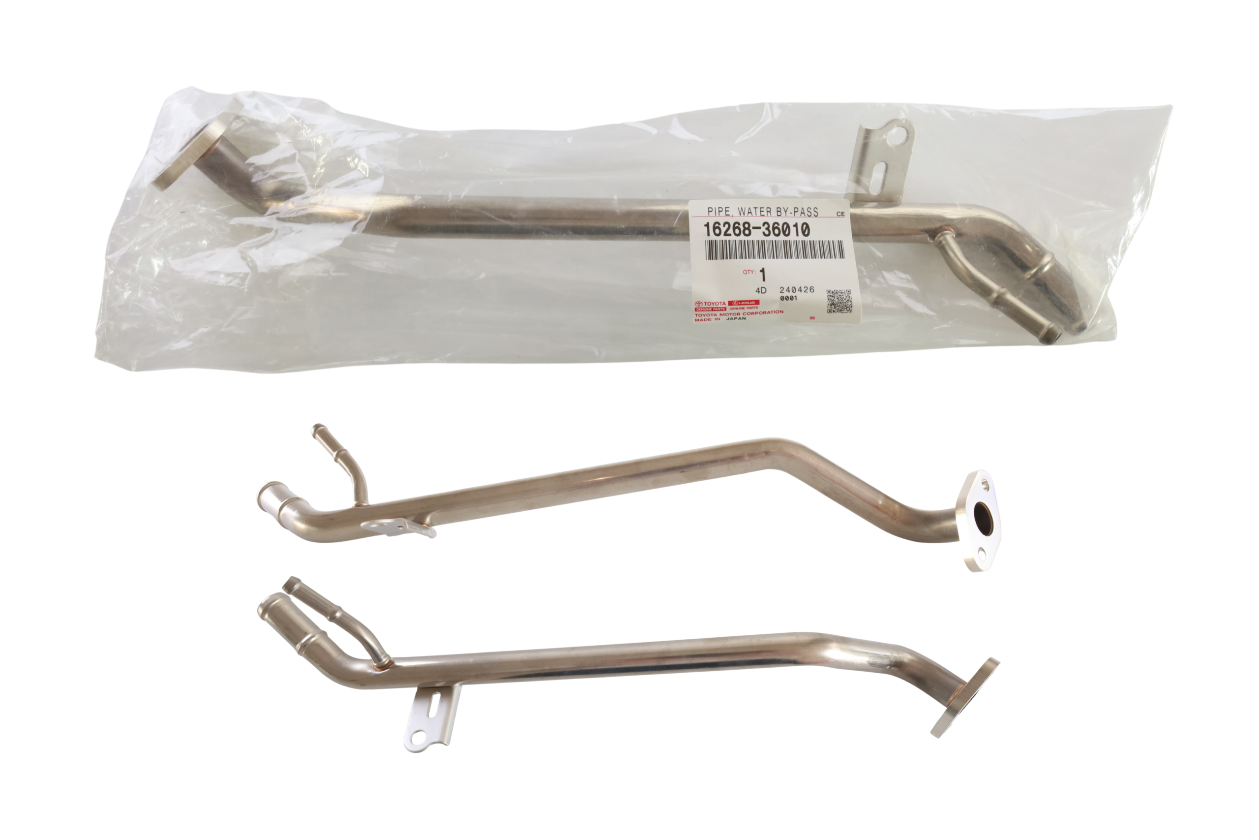 The hot water pipe after the water pump 1626836010 For Toyota|Lexus