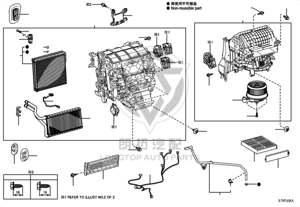 Cabin Air Filter 87139-YZZ55 for Toyota ALPHARD