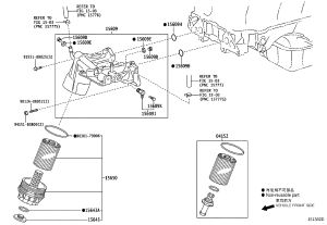 Oil Filter 04152-38020 for Toyota Land Cruiser
