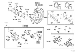 Rear Brake Caliper Bolt 90119-10379 for Toyota Celica
