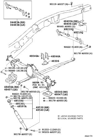 Bushing 90385-A0001 for Toyota Tundra