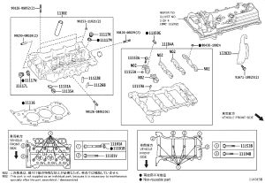 Engine Cylinder Head (Left) 11102-39057 for Toyota ALPHARD
