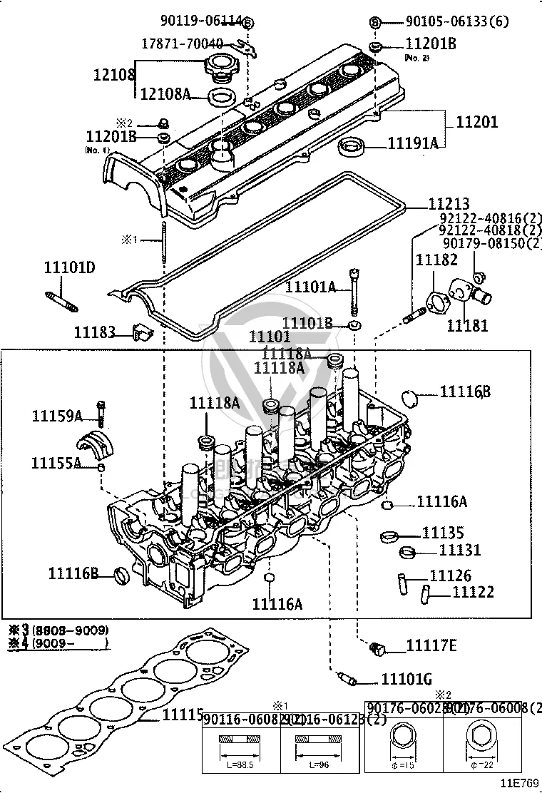 Valve Cover Gasket 11213-70020 for Toyota Cressida