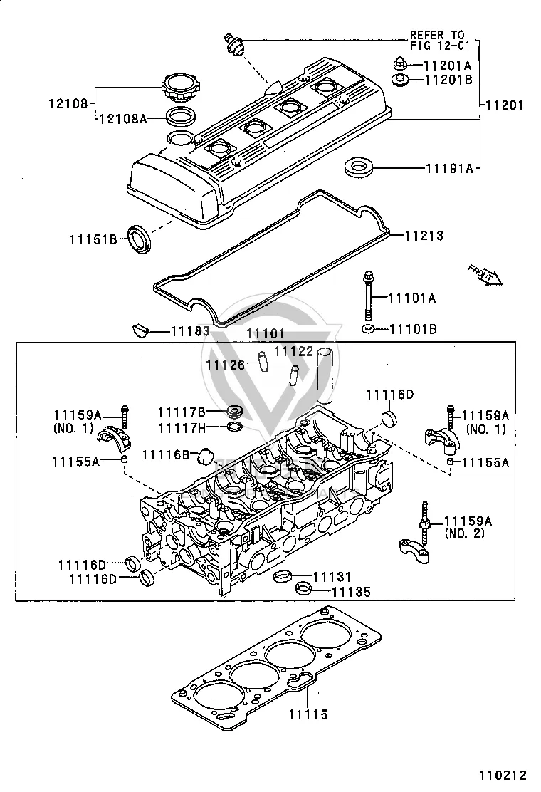 Sealing washer 902100-6010 for Toyota CORONA