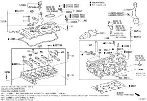 Flat washer 90201-11034 for Toyota 4RUNNER