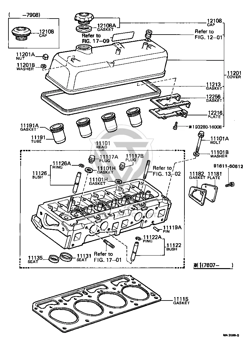 Spark Plug Sheath 11191-22010 for Toyota CORONA