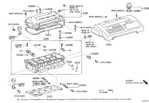 Valve Cover Gasket 11213-0T011 for Toyota E'Z