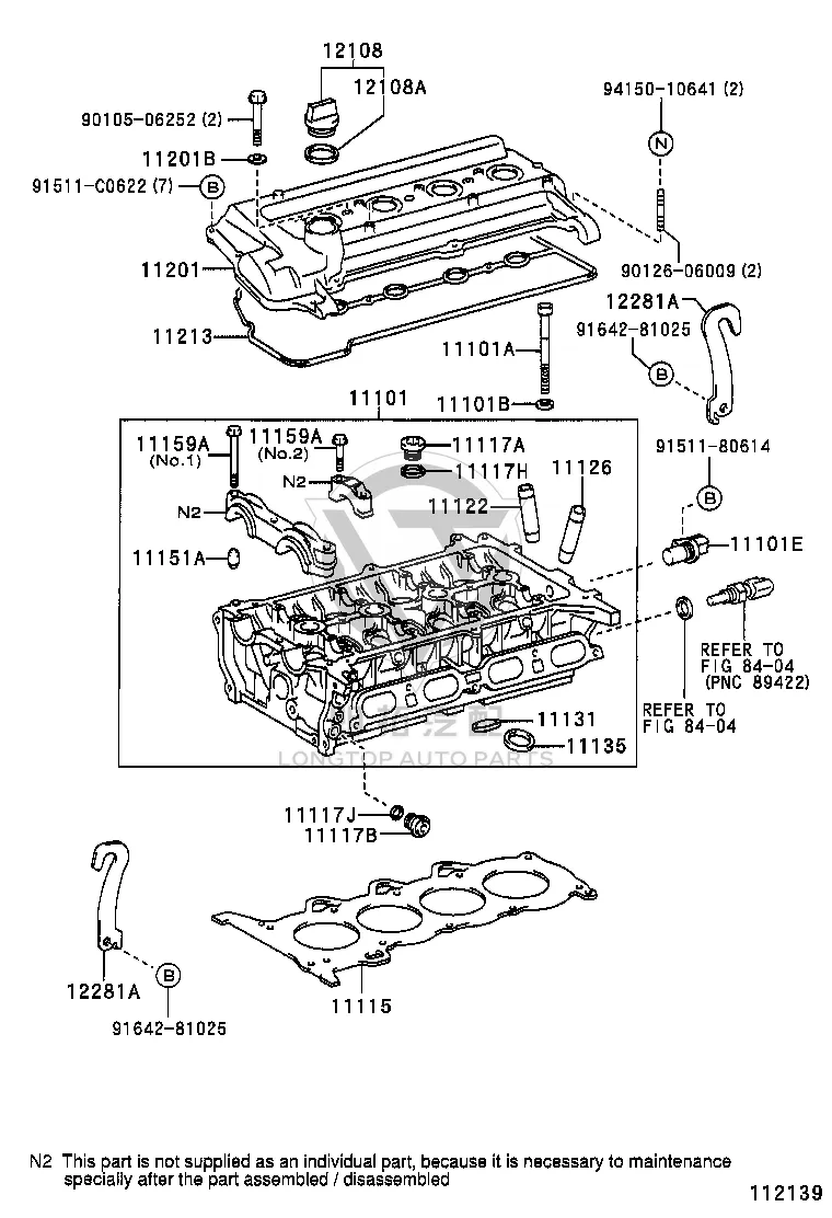 Valve Cover Gasket 11213-0D020 for Toyota Corolla