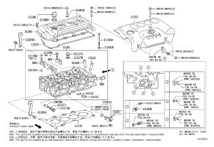 Valve Cover Gasket 11213-0T040 for Toyota Vios