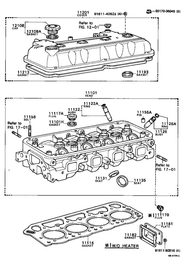 Right Valve Cover Gasket 11213-35010 for Toyota Celica