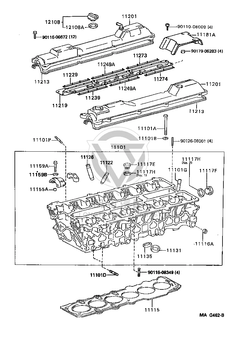 Valve Cover Gasket 11213-46020 for Toyota SUPRA