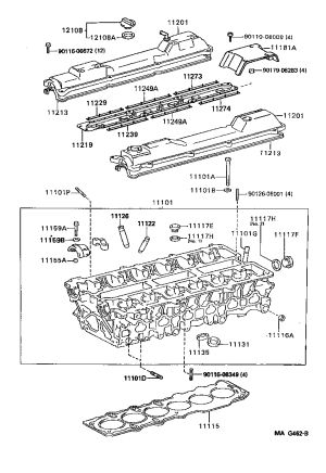 Valve Cover Gasket 11213-46020 for Toyota SUPRA