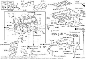 Engine Cylinder Block 11401-80062 for Toyota ALPHARD