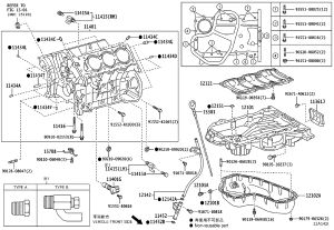 Engine Oil Pan 12101-36050 for Toyota ALPHARD