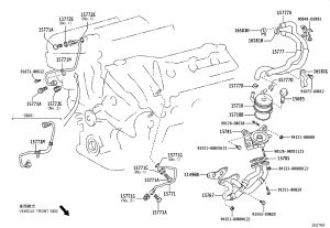 Oil Cooler Gasket 15785-31010 for Toyota Avalon
