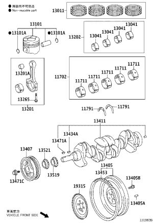 Coil bush (upper) 11701-37020 for Toyota Auris
