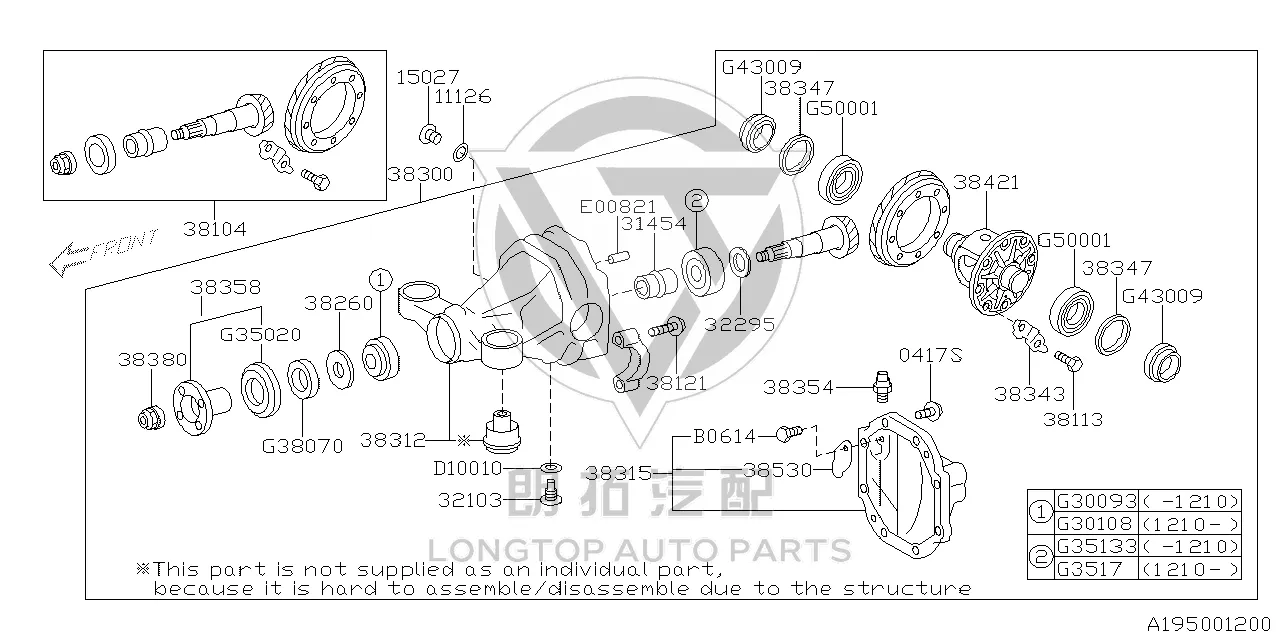 Blockage 90341-18035 for Toyota 86