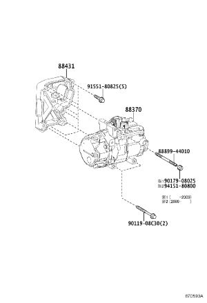 AC Compressor Bracket 12502-36031 for Toyota HARRIER