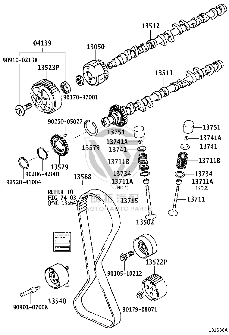 Bolt 90901-07008 for Toyota Altezza, Chaser & Cresta