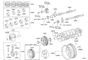 Engine Connecting Rod 13201-69145 for Toyota 4RUNNER