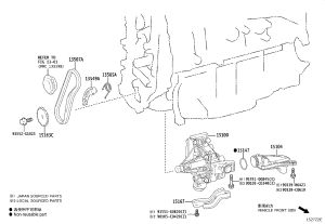 Oil Pump Chain 13507-25010 for Toyota ALPHARD