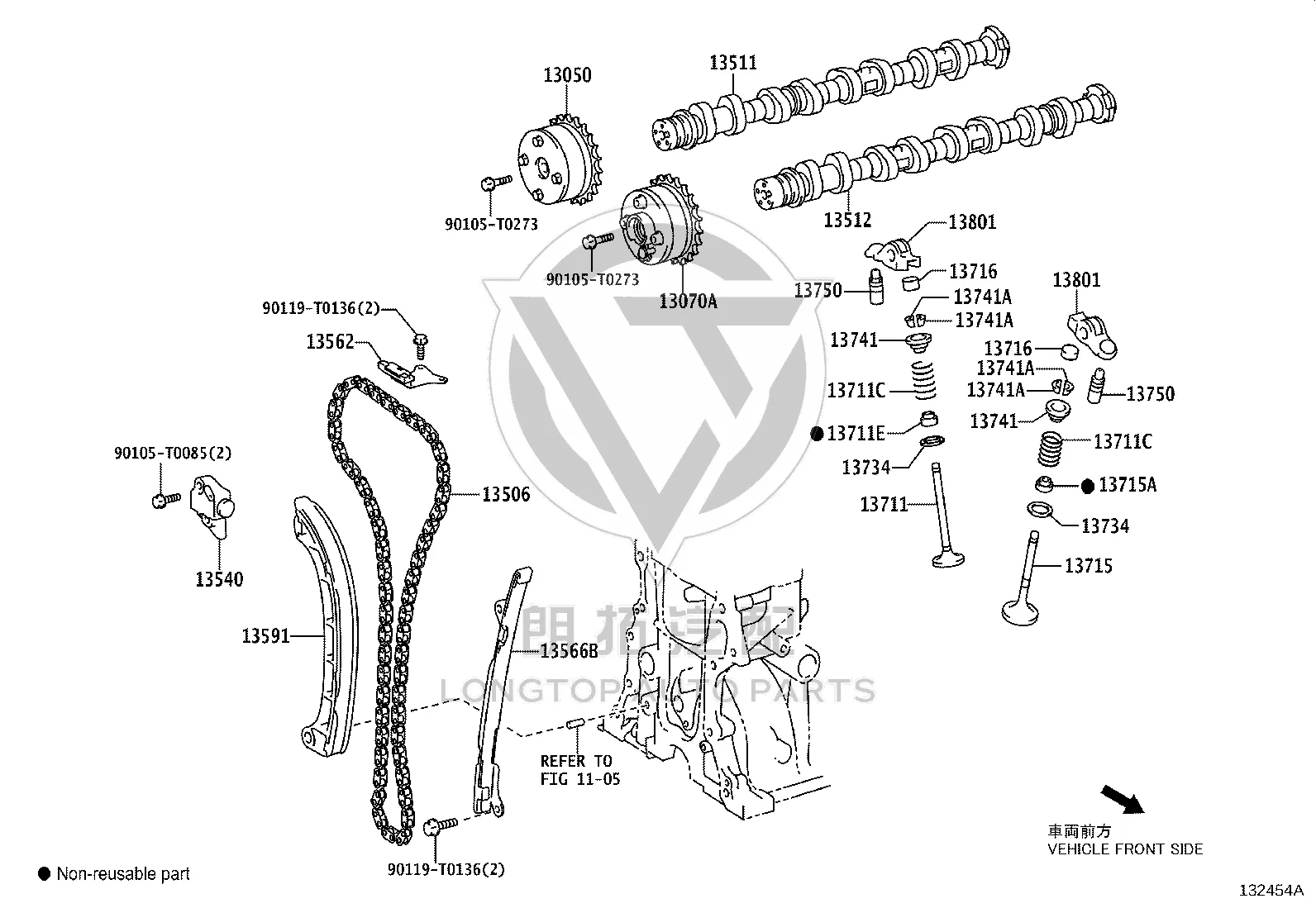 Valve Rocker Arm 13801-36020 for Toyota Alphard