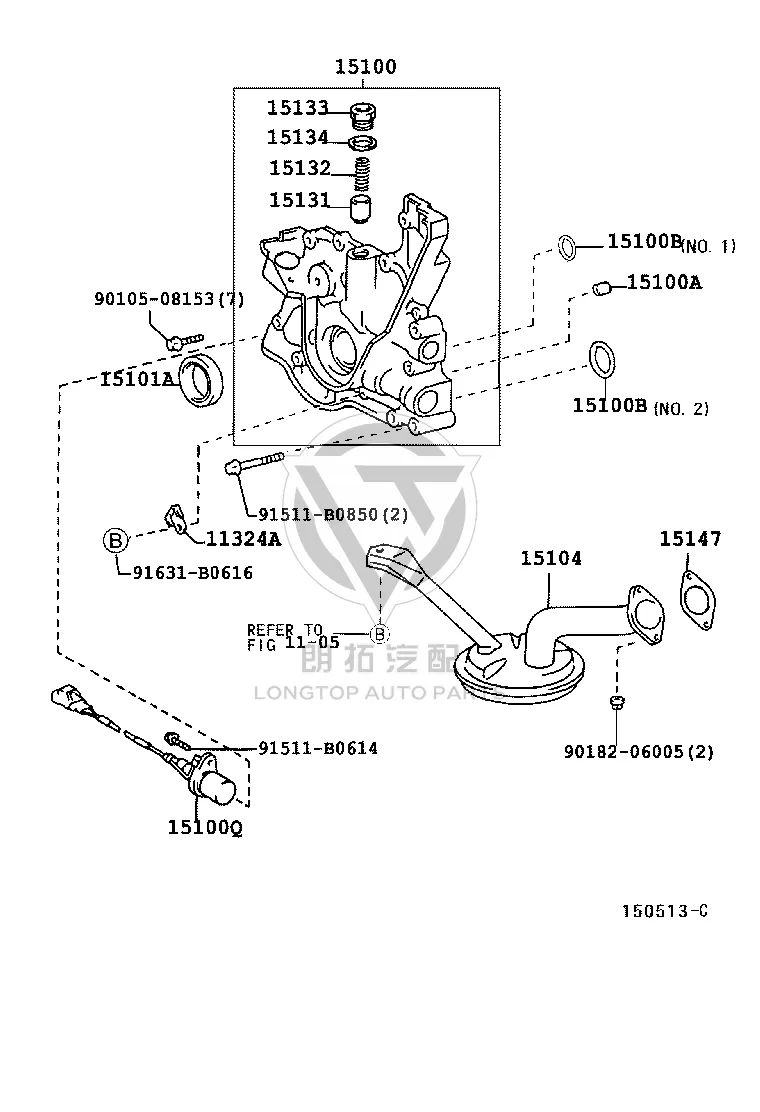 Crankshaft Seal 90311-46001 for Toyota SUPRA