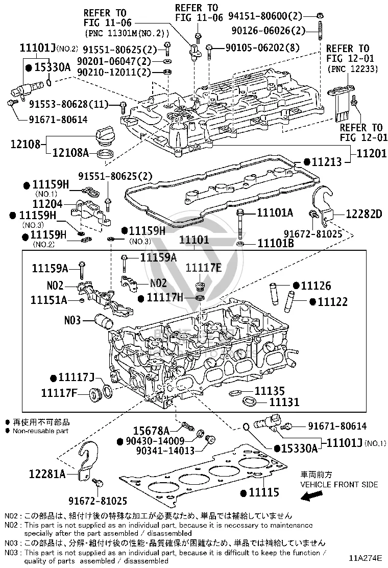 Camshaft Timing Oil Pressure Control Valve 15330-75040 for Toyota Land Cruiser Prado