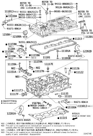 Camshaft Timing Oil Pressure Control Valve 15330-75030 for Toyota Coaster