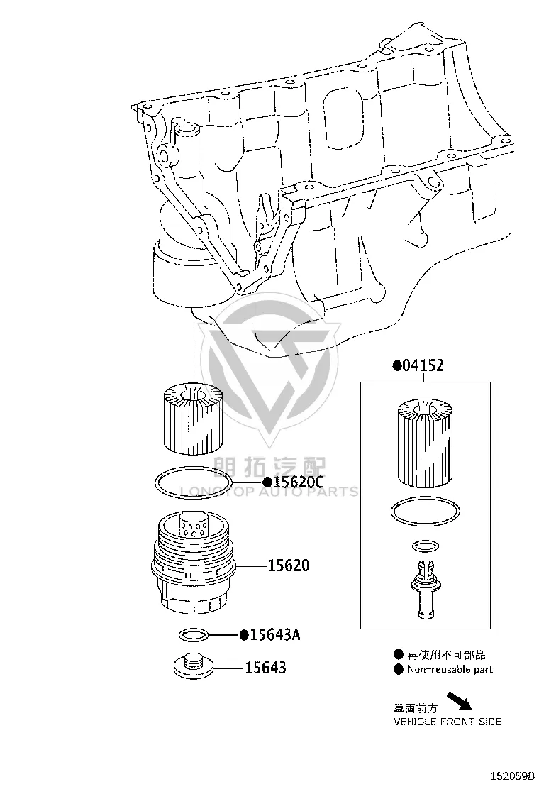 Oil Filter Rubber Ring 96723-35028 for Toyota 4RUNNER