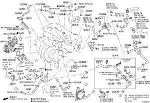 Thermostat Gasket 16326-36010 for Toyota ALPHARD