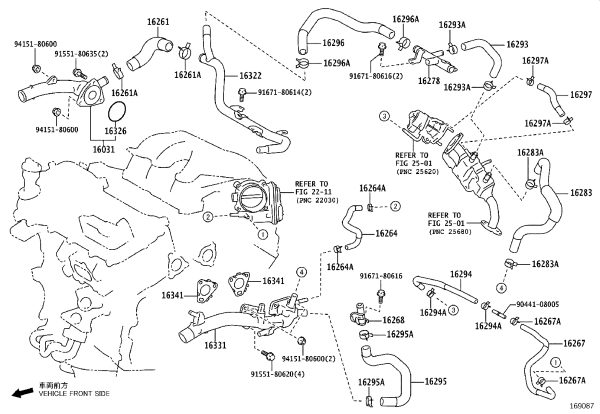 Thermostat 16031-31040 for Toyota Century