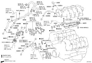 Water Pump Housing 16323-38030 for Toyota Crown