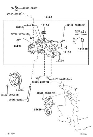 Sealing ring 96761-24040 for Toyota SUPRA