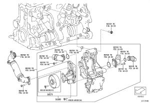 Water Pump 16100-WAA04 for Toyota Supra