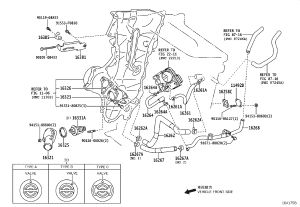 Water Bypass Hose 16261-37020 for Toyota Corolla