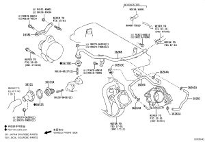 Thermostat Housing Gasket 16325-62010 for Toyota 4RUNNER