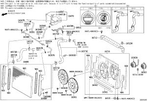 Radiator Cooling Fan Motor Right 16363-36210 for Toyota Previa