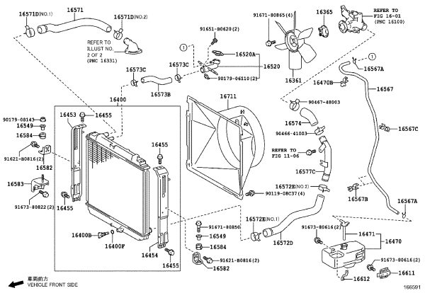 No. 4 Throttle Cable Clip 90464-00460 for Toyota COASTER