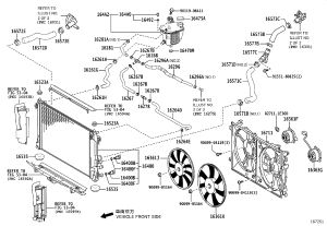 Blower Motor Assembly 16363-47050 for Toyota ALPHARD