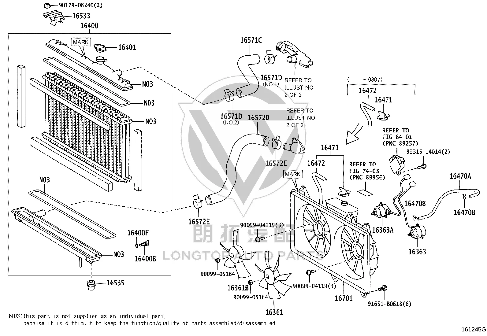Radiator Outlet Hose 16572-50180 for Toyota Celsior