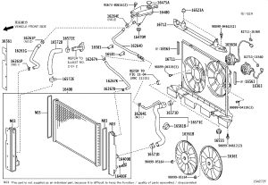 Water Tank Radiator 16400-36180 for Toyota ZELAS