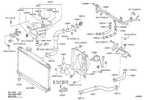 Radiator Hose 16571-74360 for Toyota Camry