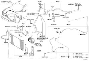 Condenser 884A0-0A130 for Toyota Front Lander