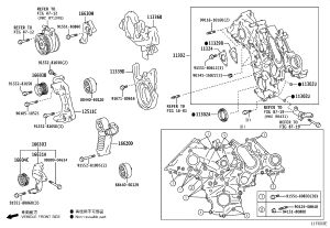 Generator Belt Tensioner 16620-70030 for Toyota Land Cruiser
