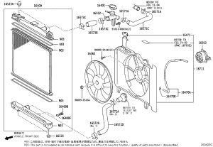 Radiator Fan Shroud 16711-0M060 for Toyota Vios