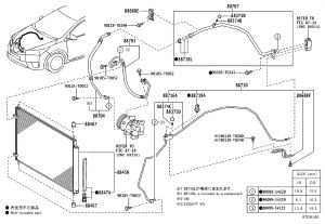 Pipe Clamp 88718-52260 for Toyota Auris