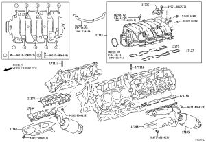 Three-Way Catalytic Converter 17105-38030 for Lexus LS460