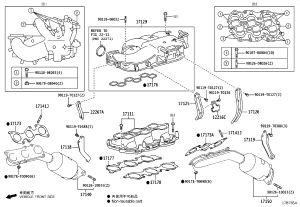 Intake Manifold Gasket 17178-31010 for Toyota 4RUNNER