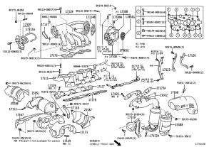 No. 2 Surge Tank Stay 17126-20040 for Toyota Kluger